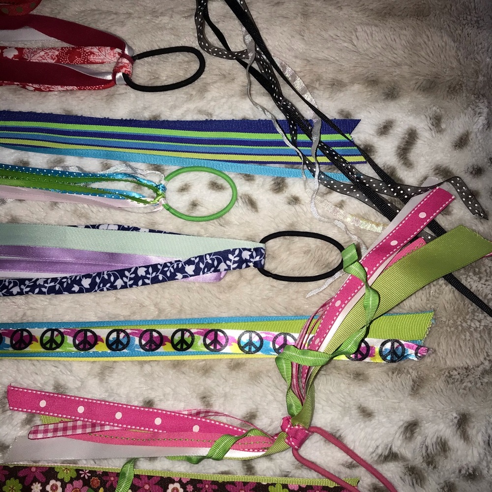 11 Ponytail Ribbons - Picture 4 of 4